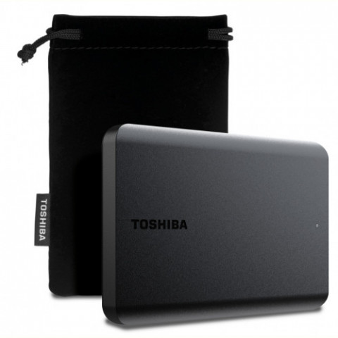 Зовнішній жорсткий диск 2.5" USB 2.0TB Toshiba Canvio Basics EXCL Black (HDTB520MK3AA)