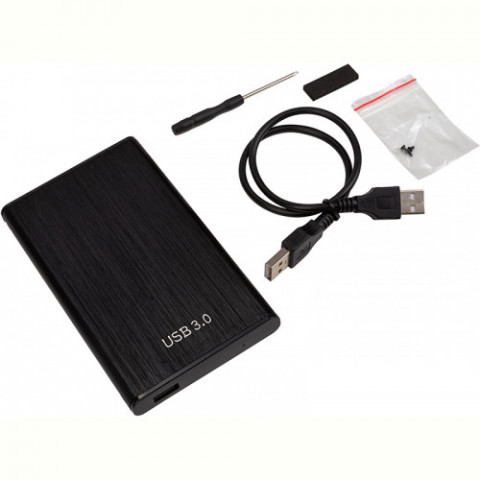 Зовнішня кишеня PowerPlant для HDD 2.5" USB3.0 (HC380411)