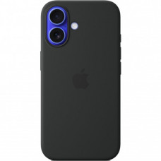 Чохол-накладка Apple Silicone Case with MagSafe для Apple iPhone 16 Black (MYY13)