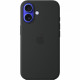 Чохол-накладка Apple Silicone Case with MagSafe для Apple iPhone 16 Black (MYY13)