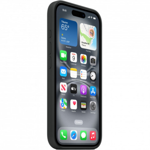 Чохол-накладка Apple Silicone Case with MagSafe для Apple iPhone 16 Black (MYY13)