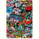 Чохол-книжка BeCover Flexible TPU Mate для Samsung Galaxy Tab S9 (SM-X710/SM-X716)/S9 FE (SM-X510/SM-X516B) Graffiti (712534)