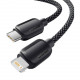 Кабель Essager Breeze USB Type-C - Ligthning (M/M), 20W, 2 м Black (EXCTL-WLA01-P)