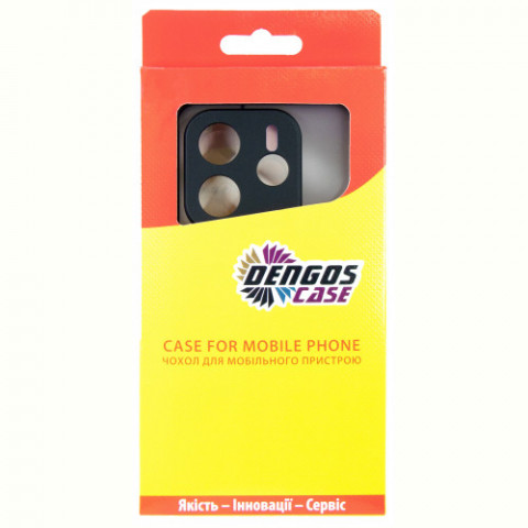 Чохол-накладка Dengos Matt для Xiaomi Redmi Note 14 5G Black (DG-TPU-MATT-155)