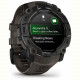 Смарт-годинник Garmin Instinct 3 50mm AMOLED Black with Charcoal Silicone Band (010-03020-40)