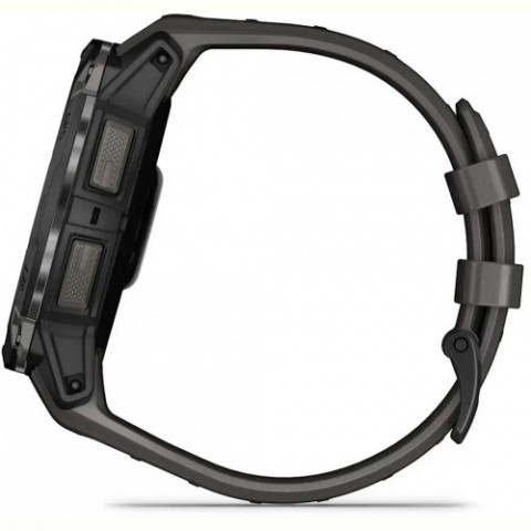 Смарт-годинник Garmin Instinct 3 50mm AMOLED Black with Charcoal Silicone Band (010-03020-40)
