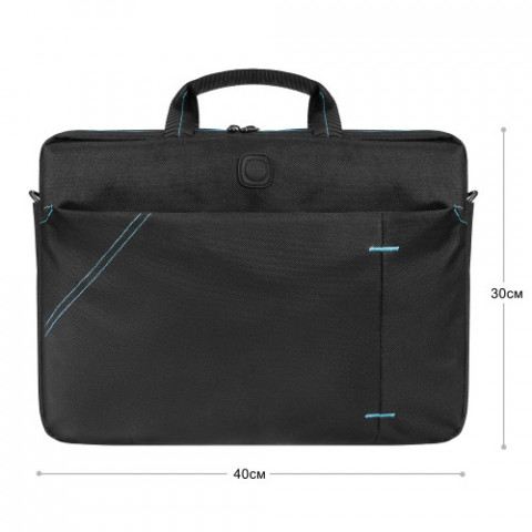 Сумка для ноутбука Continent CC-125GB 15.6" Black