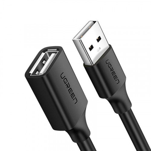 Кабель-подовжувач Ugreen US103 USB - USB (AM-AF), 2 м, Black (10316)