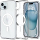 Чохол-накладка Spigen Ultra Hybrid MagFit для Apple iPhone 15 White (ACS06802)
