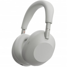 Навушники Over-ear Sony WH-1000XM6 BT 5.3, ANC, Hi-Res, AAC, LDAC, LC3, Wireless, Mic, Сріблястий