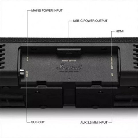 Саундбар Marshall Heston 60 Black (1007985)