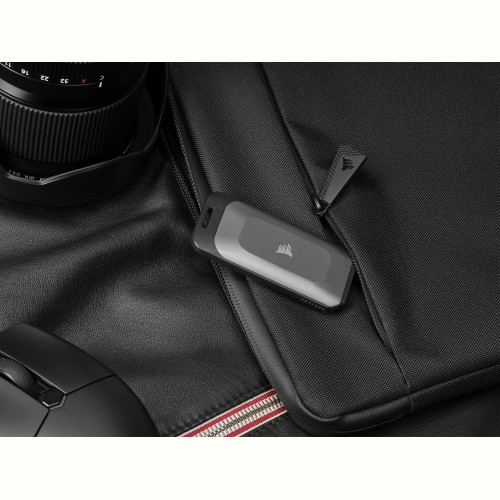 Накопичувач зовнішній SSD Portable USB 2.0ТB Corsair EX100U Black (CSSD-EX100U2TB)