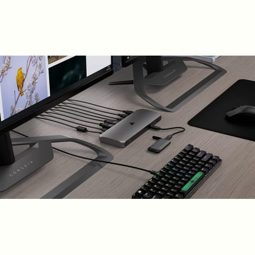 Накопичувач зовнішній SSD Portable USB 2.0ТB Corsair EX100U Black (CSSD-EX100U2TB)