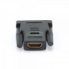 Адаптер Cablexpert (A-HDMI-DVI-2) HDMI-DVI F/M Black