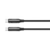 Кабель ColorWay USB Type-C + USB Type-C (M/M), 5.0 А, 2 м, Black (CW-CBPDCC070-BK)