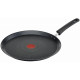 Сковорода для млинців Tefal Unlimited, 25см, алюміній, чорний