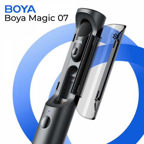 Бездротовий мікрофон BOYA Magic-07 Type-C Black Купити в Україні