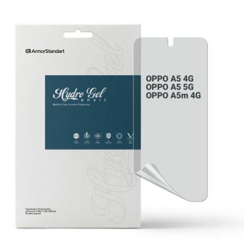 Гідрогелева плівка ArmorStandart Matte для OPPO A5 4G / A5 5G / A5m 4G (ARM87396)