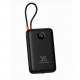 Зовнішній акумулятор Power Bank VEGER 20000mAh 35W Black (VG-W2068)