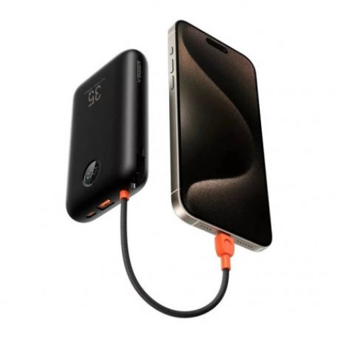 Зовнішній акумулятор Power Bank VEGER 20000mAh 35W Black (VG-W2068)