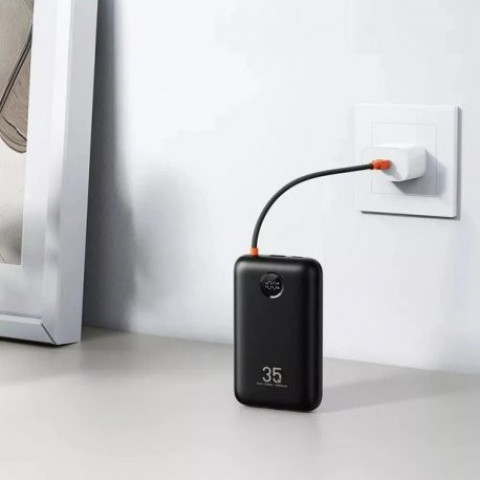 Зовнішній акумулятор Power Bank VEGER 20000mAh 35W Black (VG-W2068)