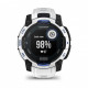Смарт-годинник Garmin Instinct 3 45mm Solar Whitestone with Whitestone/Bolt Blue Silicone Band (010-02934-03)