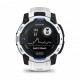Смарт-годинник Garmin Instinct 3 45mm Solar Whitestone with Whitestone/Bolt Blue Silicone Band (010-02934-03)