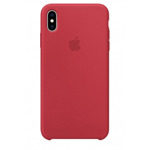 Чохол Original Silicone Case для Apple iPhone XS Max Red Raspberry (ARM54257)