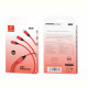 Кабель SkyDolphin S63E 3in1 USB - Lightning/Type-C/MicroUSB 1.2м, Red (USB-000624)