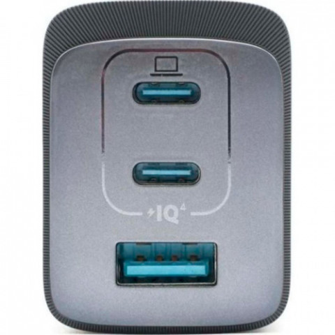 Мережевий зарядний пристрій Anker PowerPort 737 GaNPrime 120W 2xUSB Type-C, USB Type-A Black (A2148313)
