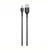 Кабель Grand-X USB-Lightning, 1м, Cu, 2,1A, Black (PL01B)