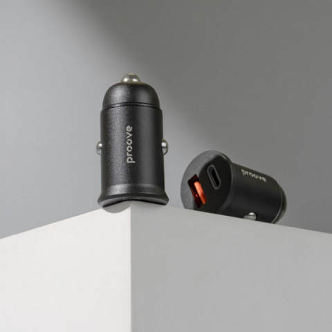 АЗП Proove Tiny Power Pro 65W (USB + Type-C) black Купити в Україні