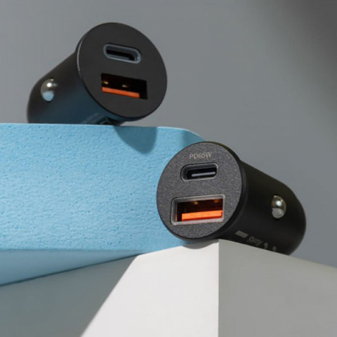АЗП Proove Tiny Power Pro 65W (USB + Type-C) black Купити в Україні