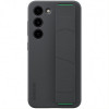 Чохол-накладка Samsung Silicone Grip Case для Samsung Galaxy S23 SM-S911 Black (EF-GS911TBEGRU)