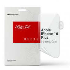 Набір гідрогелевої плівки ArmorStandart Clear для екрана + камера для Apple iPhone 16 Plus (ARM80716)
