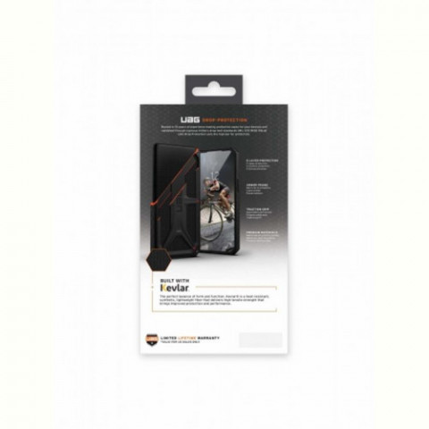 Чохол-накладка Urban Armor Gear Monarch для Apple iPhone 14 Plus/15 Plus Kevlar Black (114033113940)