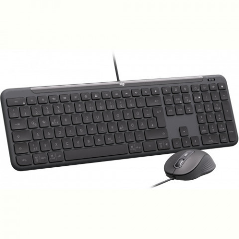 Комплект (клавіатура, миша) Logitech Signature Slim Combo MK620 Graphite (920-013349)