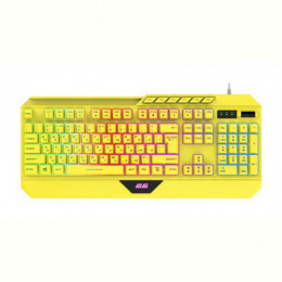 Клавіатура 2E Gaming KG315 RGB USB Yellow Ukr (2E-KG315UYW)