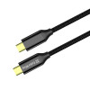 Кабель ColorWay USB Type-C + USB Type-C (M/M), 5.0 А, 1 м, Black (CW-CBPDCC062-BK)