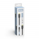 Кабель ColorWay USB Type-C + USB Type-C (M/M), 5.0 А, 1 м, Black (CW-CBPDCC062-BK)