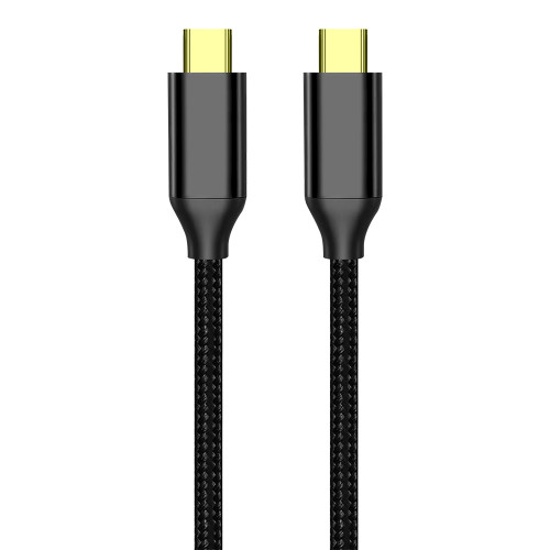 Кабель ColorWay USB Type-C + USB Type-C (M/M), 5.0 А, 1 м, Black (CW-CBPDCC062-BK)