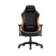 Крісло ігрове Anda Seat Luna Color Size L Black/Orange PVC (AD18-48-BO-PV) Купити в Україні