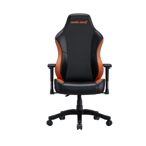 Крісло ігрове Anda Seat Luna Color Size L Black/Orange PVC (AD18-48-BO-PV) Купити в Україні