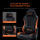 Крісло ігрове Anda Seat Luna Color Size L Black/Orange PVC (AD18-48-BO-PV) Купити в Україні