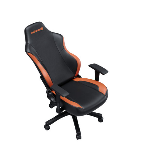 Крісло ігрове Anda Seat Luna Color Size L Black/Orange PVC (AD18-48-BO-PV) Купити в Україні