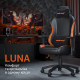 Крісло ігрове Anda Seat Luna Color Size L Black/Orange PVC (AD18-48-BO-PV) Купити в Україні