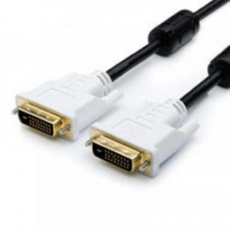 Кабель ATcom (8057) DVI-DVI 24/24 (pin 24+1), 1.8м