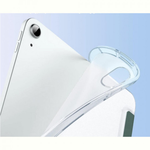 Чохол-книжка BeCover Soft Edge з кріпленням Apple Pencil для Apple iPad Air (4/5) 2020/2022 10.9" Dark Green (711120)