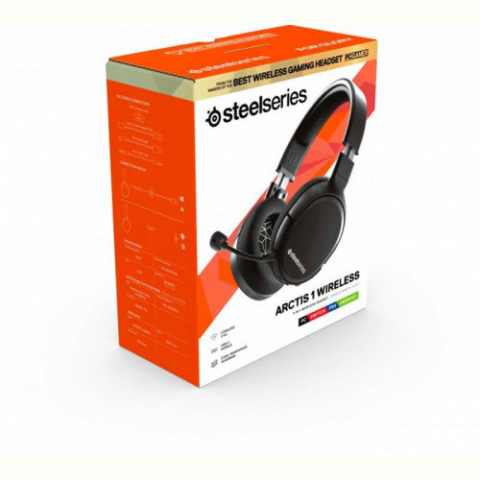 Гарнітура SteelSeries Arctis 1 Wireless Black (61512)