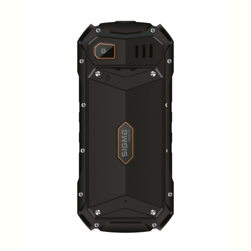 Мобільний телефон Sigma mobile X-treme PV68 Dual Sim Black/Orange (4827798738221)
